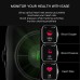 Smart Watch 2021(Call Receive/Dial), 1.72 in HD Full Touch Screen Smartwatch Fitness Tracker with Call/Text/Heart Rate/Blood Pressure/Sleep Step Tracking, Fitness Watch for Android/iOS, Women Man